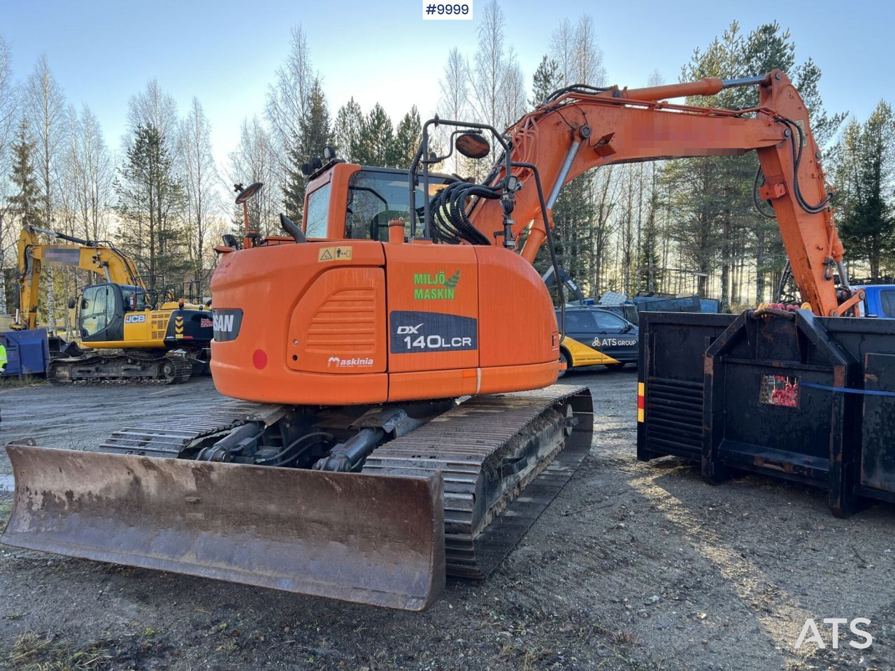 Doosan DX140LCR-3 Excavator with rotator - Гусеничный экскаватор: фото 2 Doosan DX140LCR-3 Excavator with rotator - Гусеничный экскаватор: фото 2