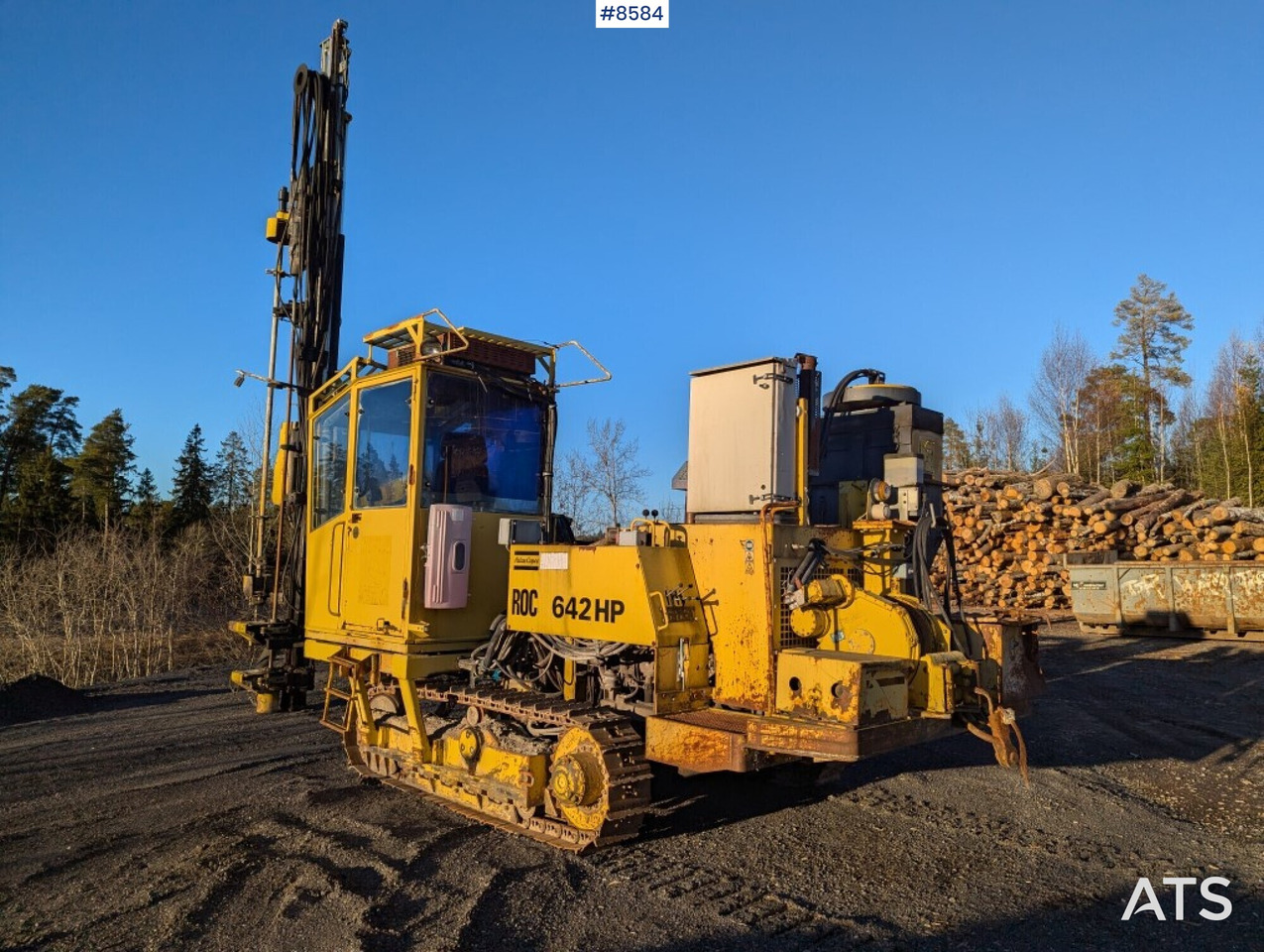 Drill rigg Atlas Copco ROC 642 HP with cab (SEE VIDEO) - Буровая машина: фото 1 Drill rigg Atlas Copco ROC 642 HP with cab (SEE VIDEO) - Буровая машина: фото 1