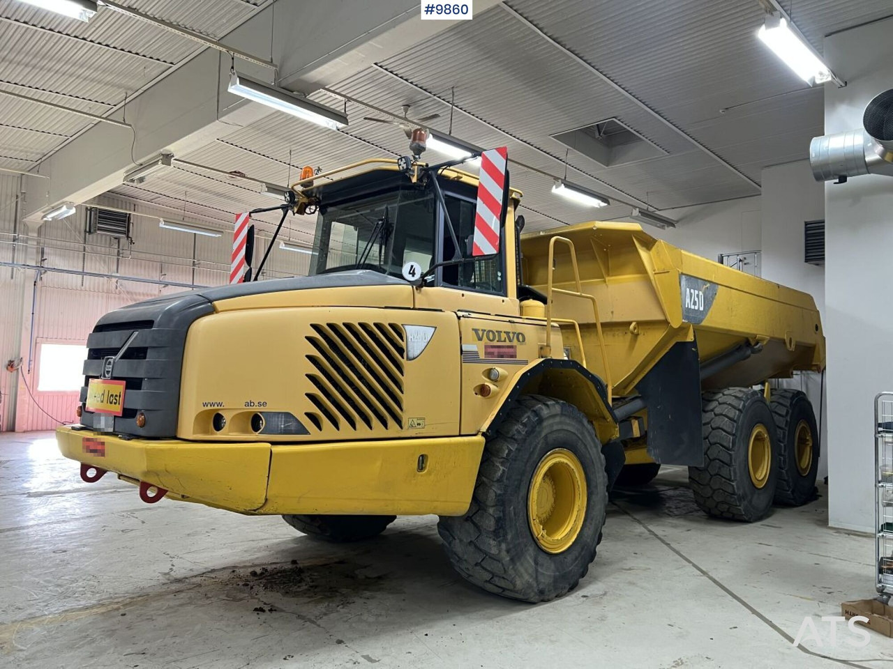 Dumper Volvo A25D 6x6 - Сочленённый самосвал: фото 2 Dumper Volvo A25D 6x6 - Сочленённый самосвал: фото 2