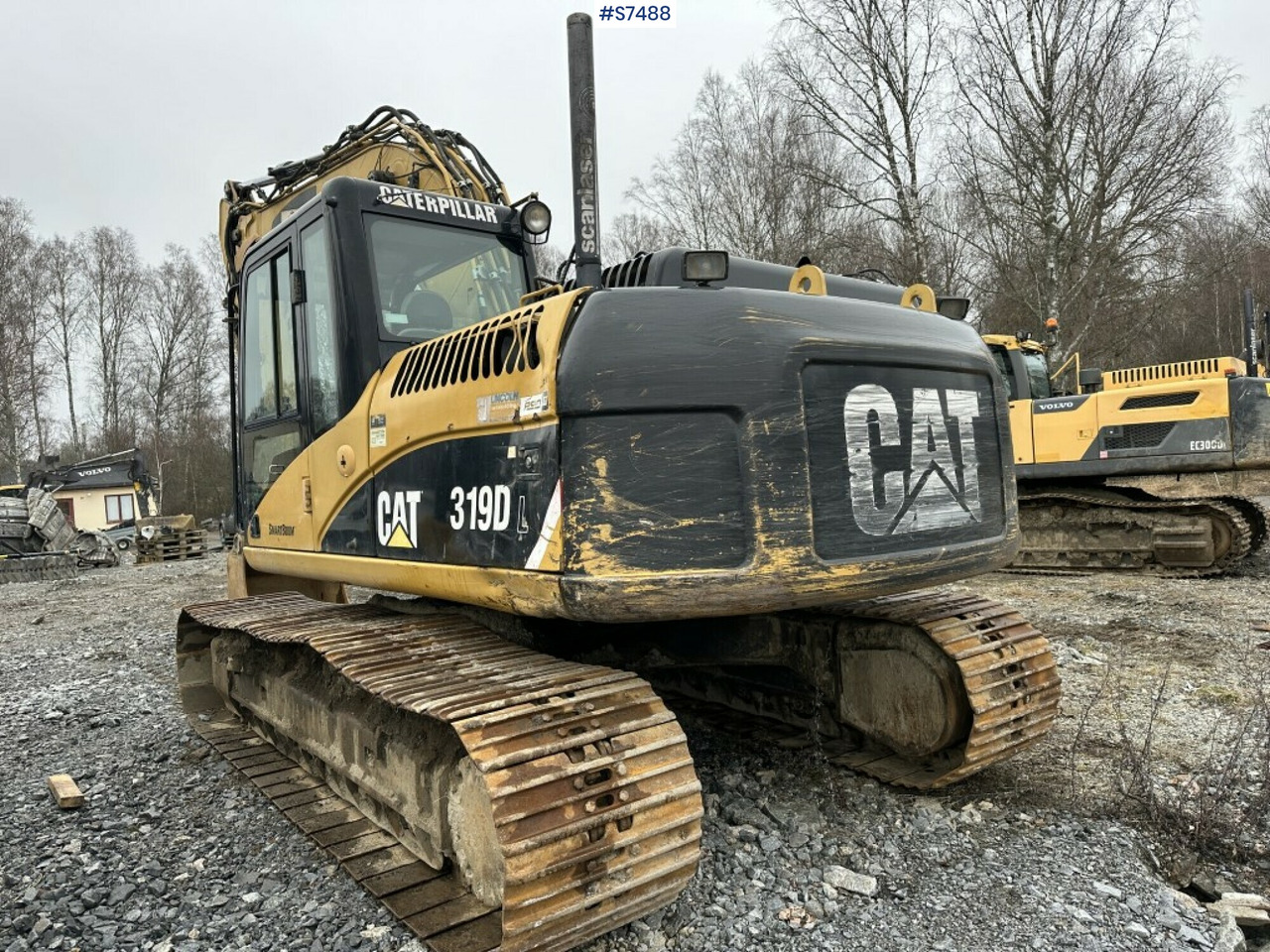 Excavator CAT 319D with rotor, digging system and gear - Гусеничный экскаватор: фото 3 Excavator CAT 319D with rotor, digging system and gear - Гусеничный экскаватор: фото 3