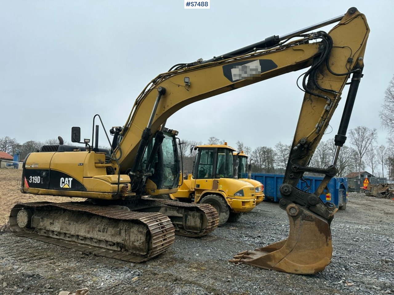 Excavator CAT 319D with rotor, digging system and gear - Гусеничный экскаватор: фото 2 Excavator CAT 319D with rotor, digging system and gear - Гусеничный экскаватор: фото 2