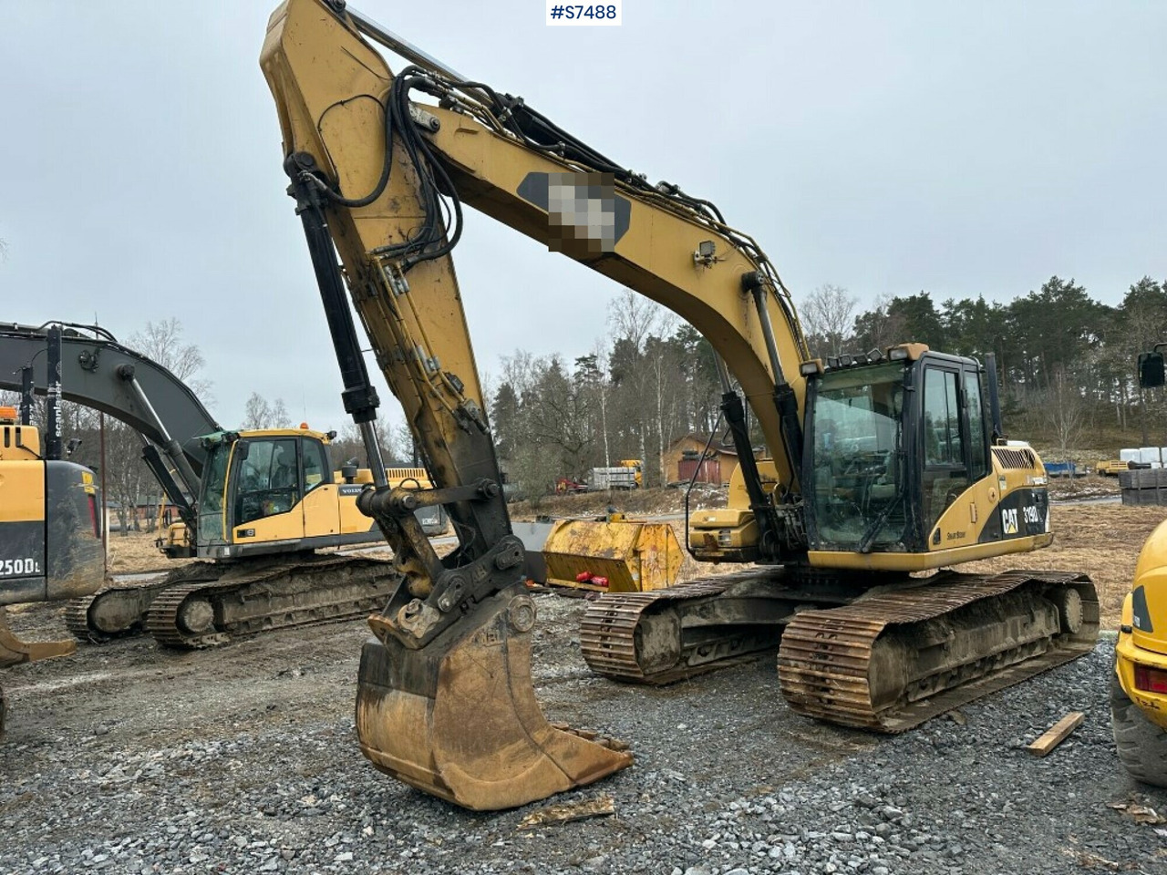 Excavator CAT 319D with rotor, digging system and gear - Гусеничный экскаватор: фото 1 Excavator CAT 319D with rotor, digging system and gear - Гусеничный экскаватор: фото 1