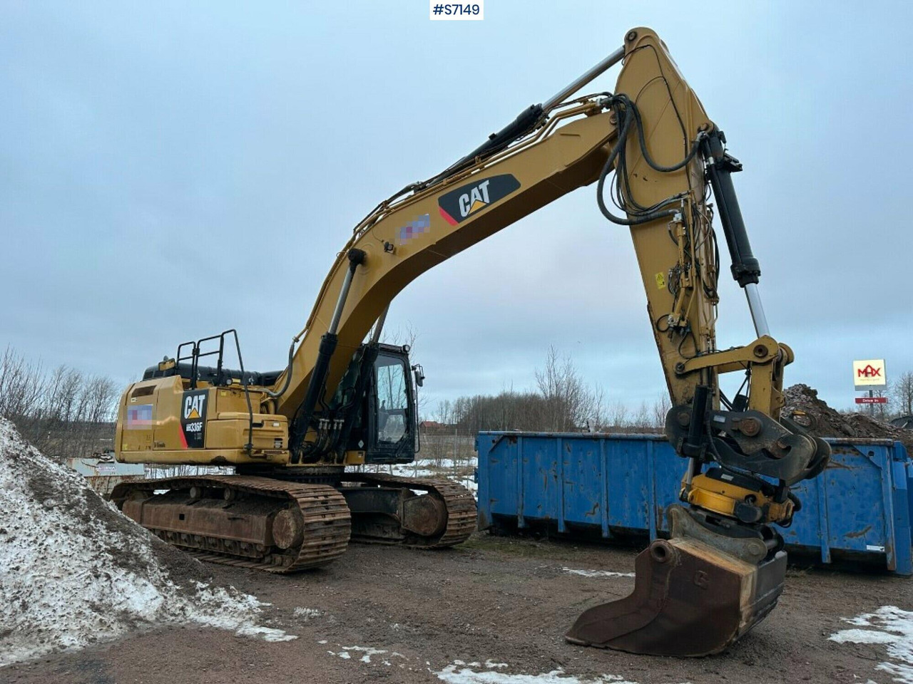 Excavator Cat 336F LXE with rotor - Экскаватор: фото 1 Excavator Cat 336F LXE with rotor - Экскаватор: фото 1