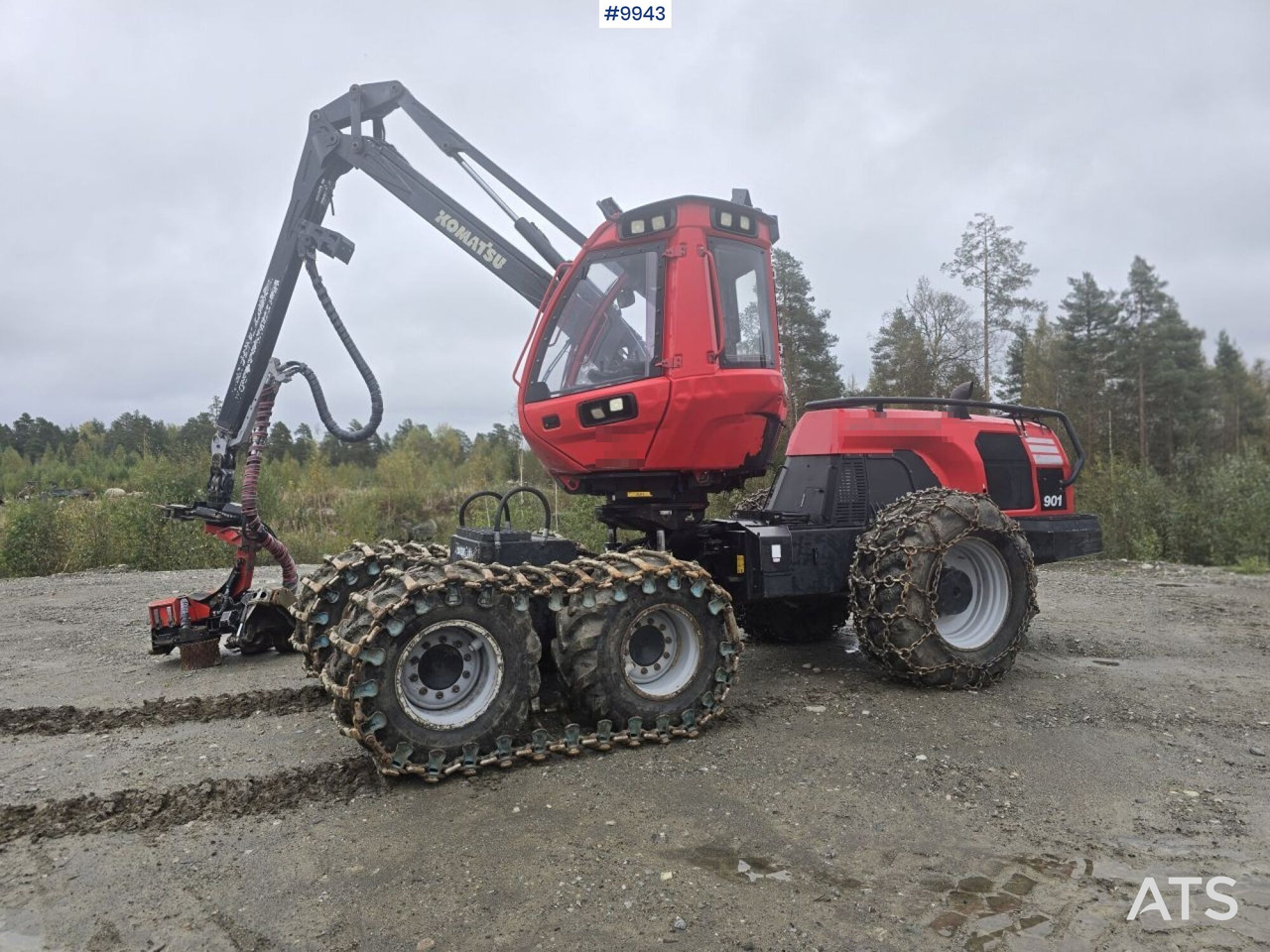 Harvester Komatsu XH901-5 - Харвестер: фото 3 Harvester Komatsu XH901-5 - Харвестер: фото 3