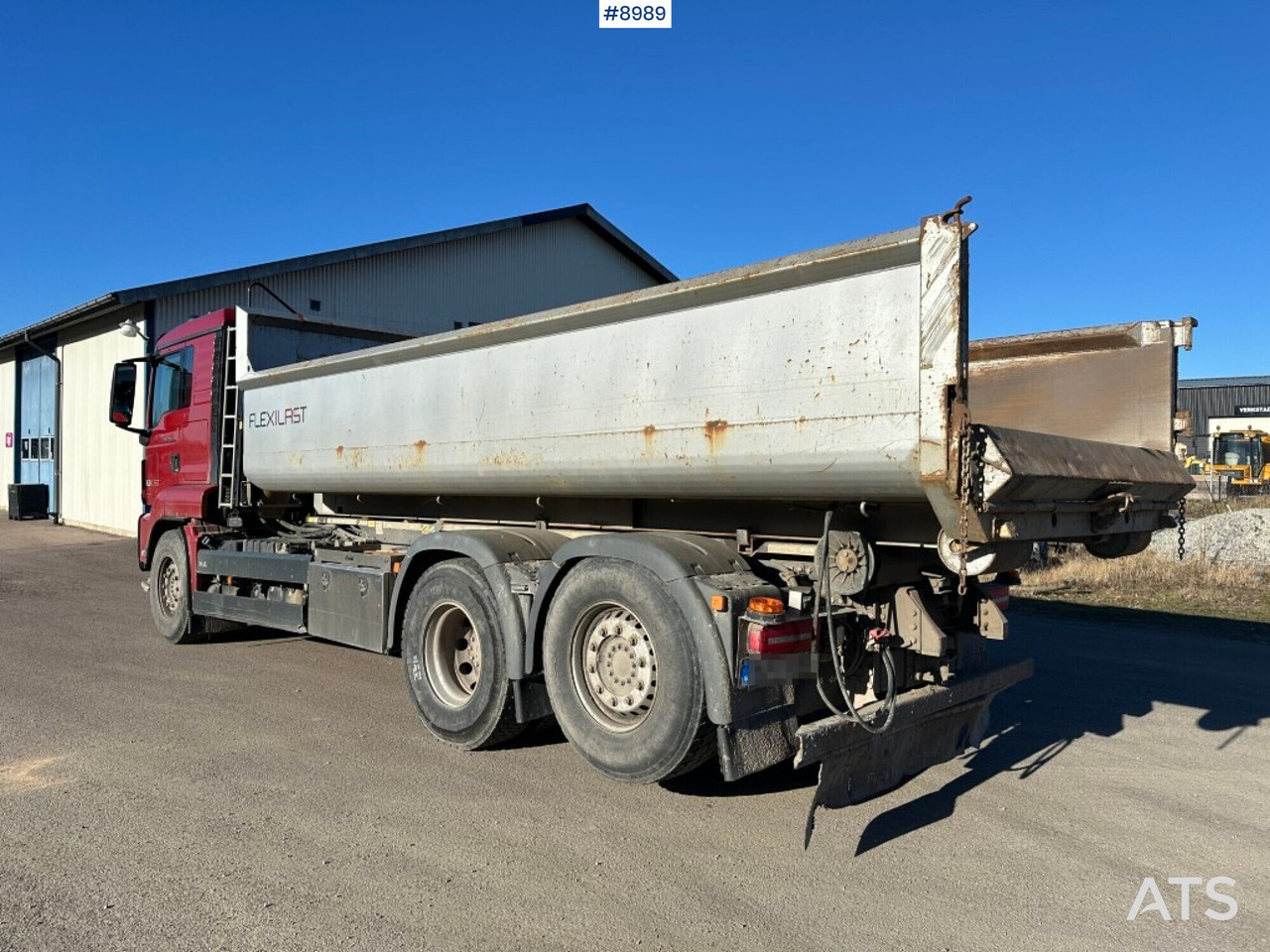 Крюковой мультилифт Hook lift MAN TGS 28.430 X2-4 BL with bed: фото 8