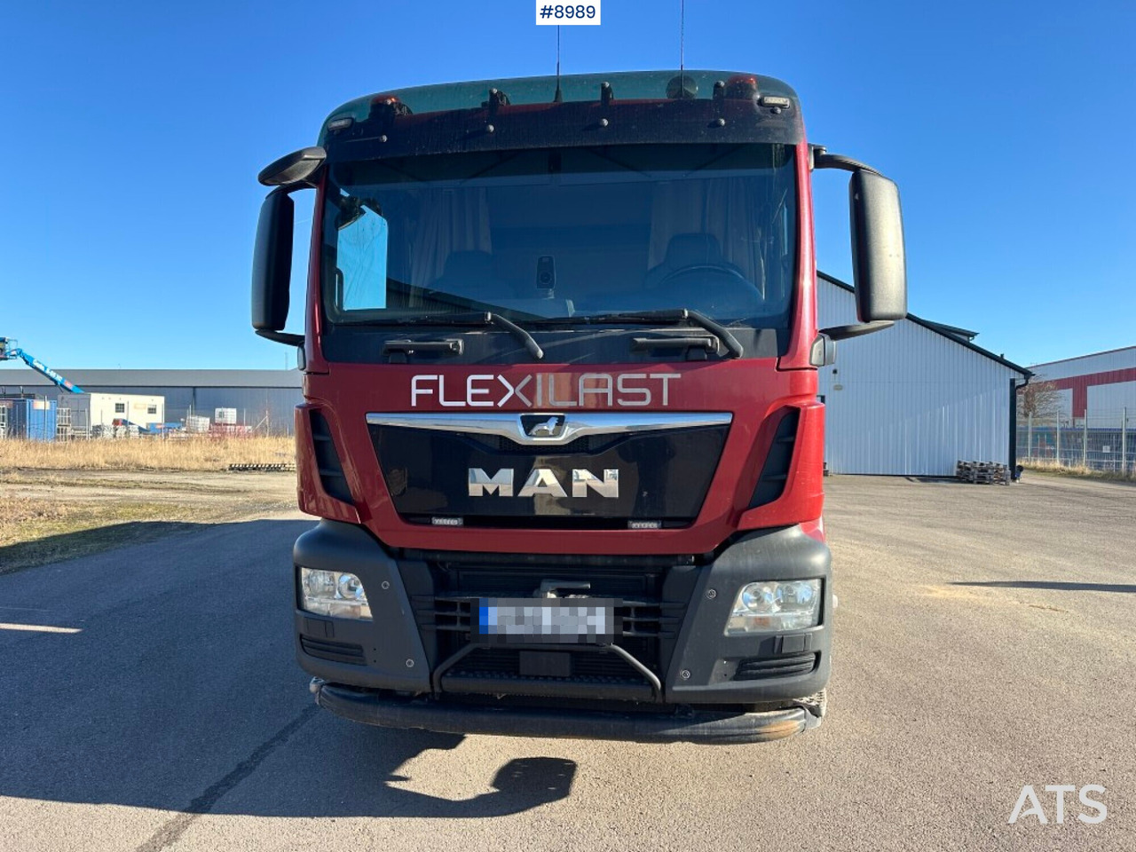 Крюковой мультилифт Hook lift MAN TGS 28.430 X2-4 BL with bed: фото 11