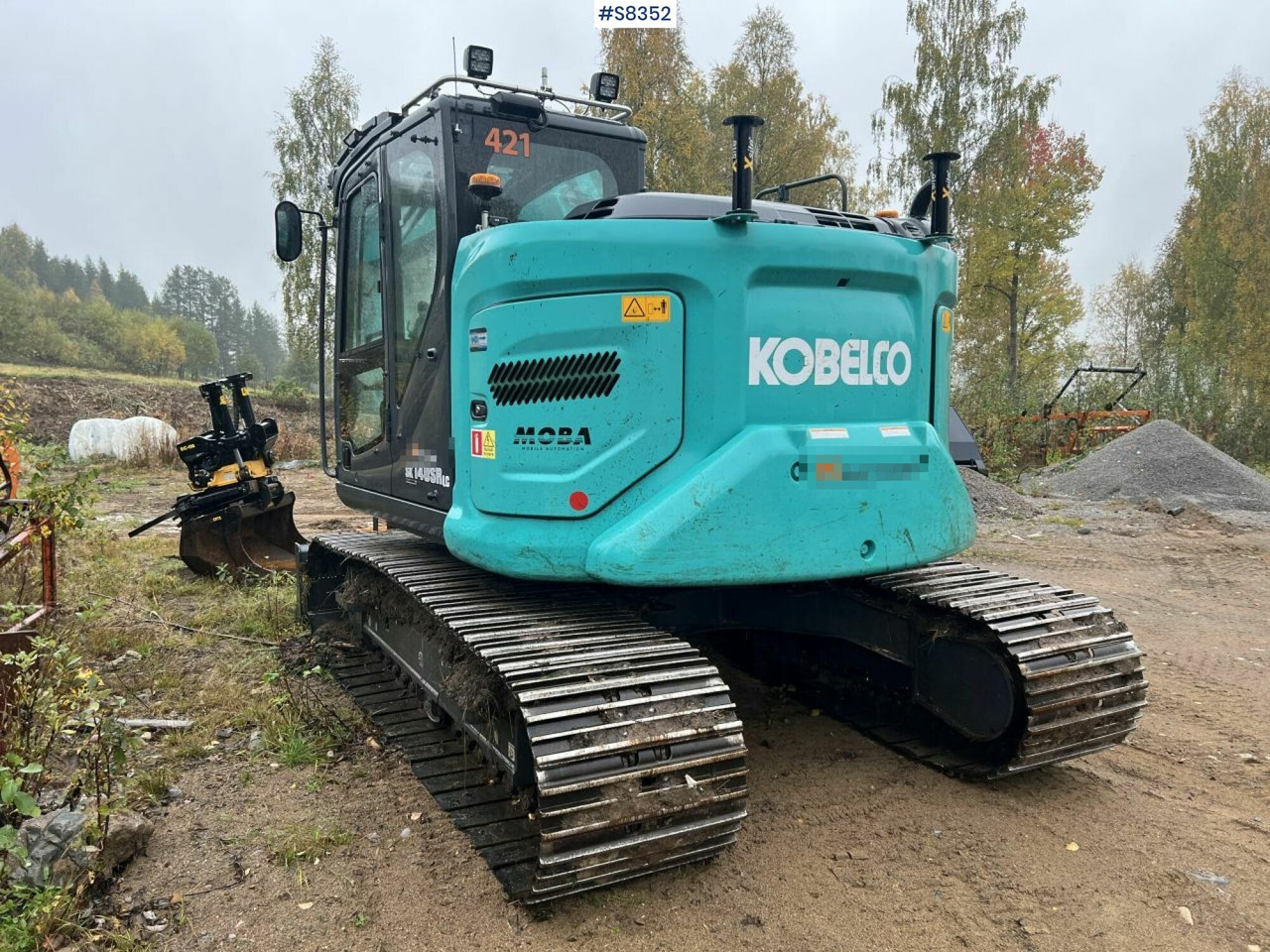 KOBELCO SK140 SRLC-7 with Trejon Cutting unit and Engcon tiltrotator (SEE VIDEO) - Гусеничный экскаватор: фото 3 KOBELCO SK140 SRLC-7 with Trejon Cutting unit and Engcon tiltrotator (SEE VIDEO) - Гусеничный экскаватор: фото 3