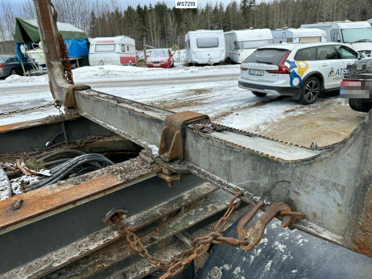 Прицеп лесовоз Logging trailer 5-axles, Parator SV 18-24: фото 14