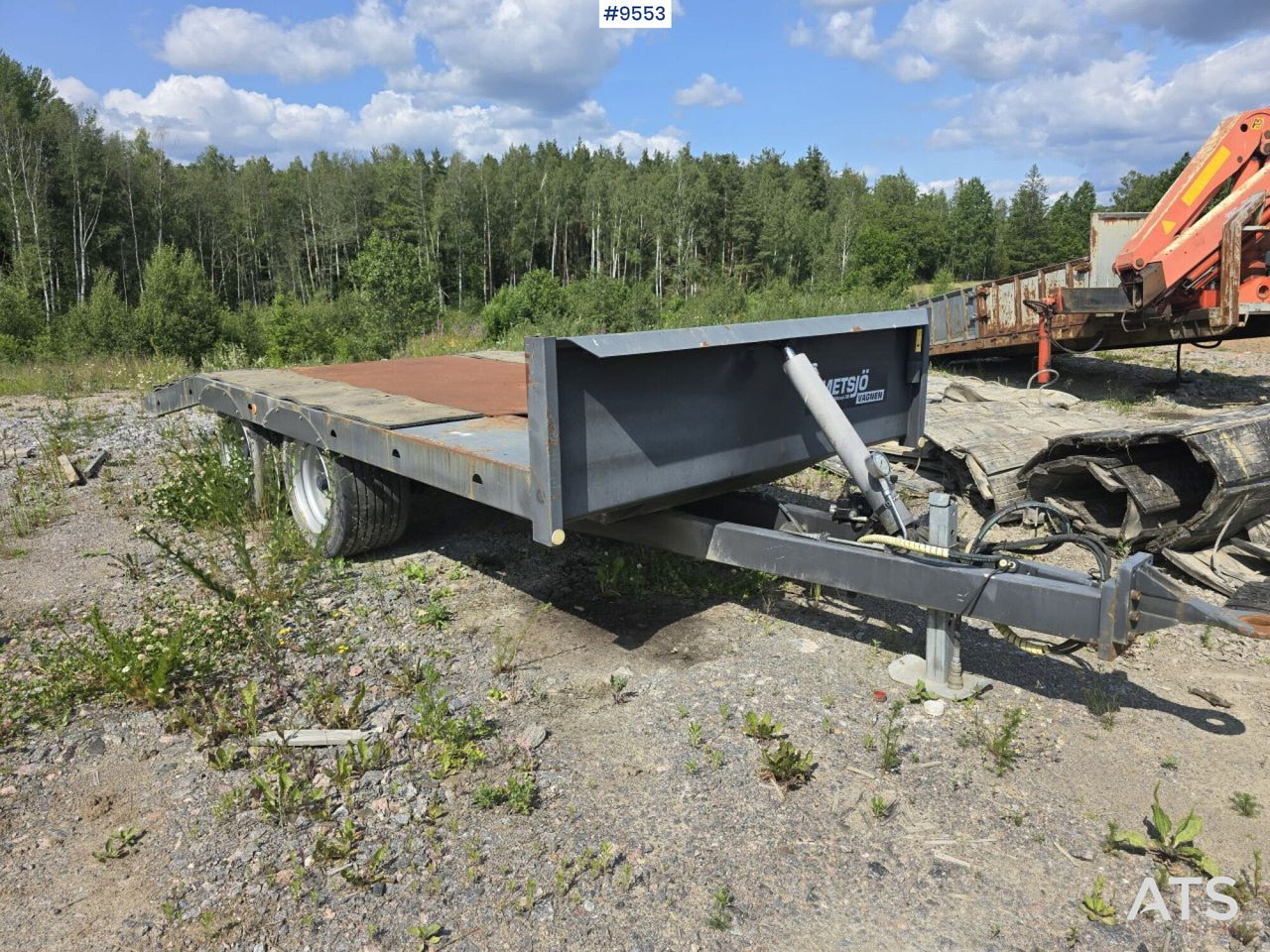 Machine trailer Metsjö - Прицеп-автовоз: фото 1 Machine trailer Metsjö - Прицеп-автовоз: фото 1