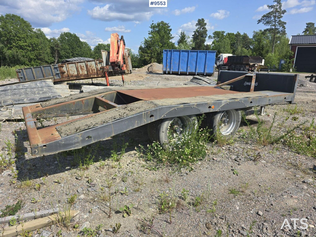 Machine trailer Metsjö - Прицеп-автовоз: фото 4 Machine trailer Metsjö - Прицеп-автовоз: фото 4