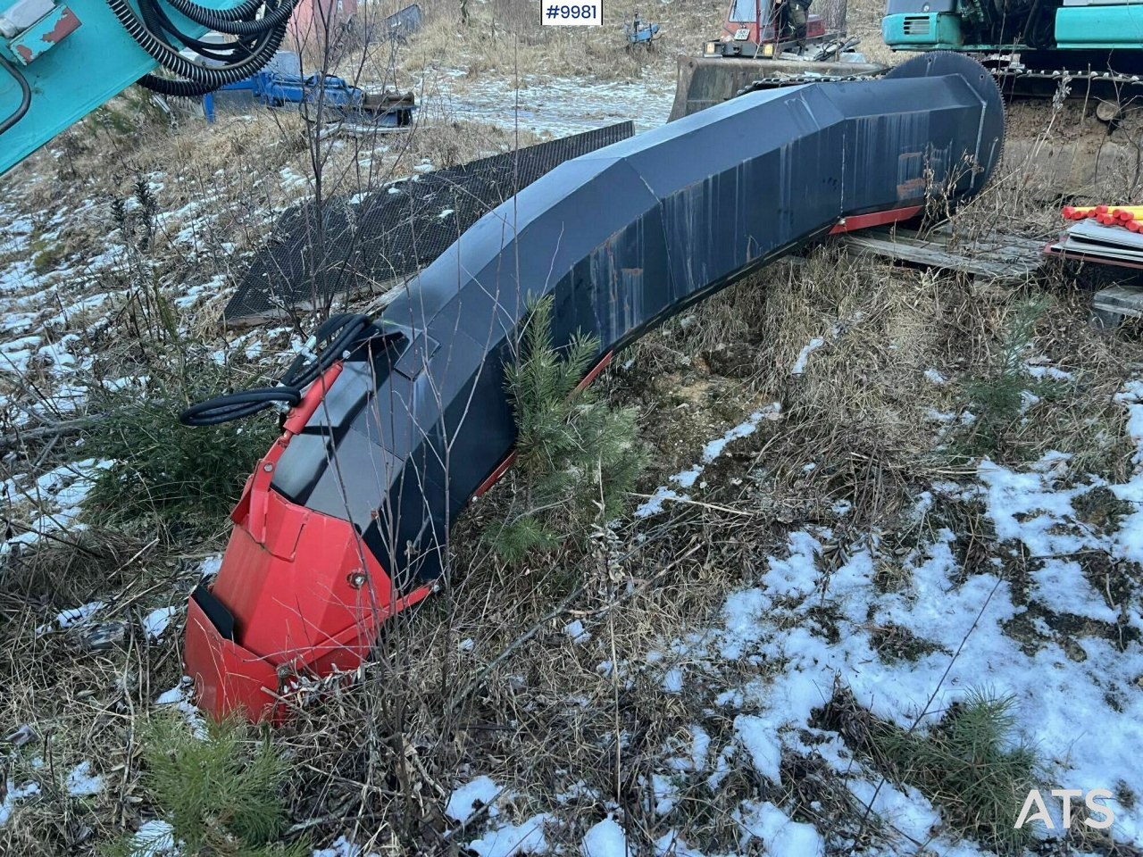 Ejector pipe/Extension arm Fransgard - 3500 mm - Навесное оборудование: фото 4 Ejector pipe/Extension arm Fransgard - 3500 mm - Навесное оборудование: фото 4