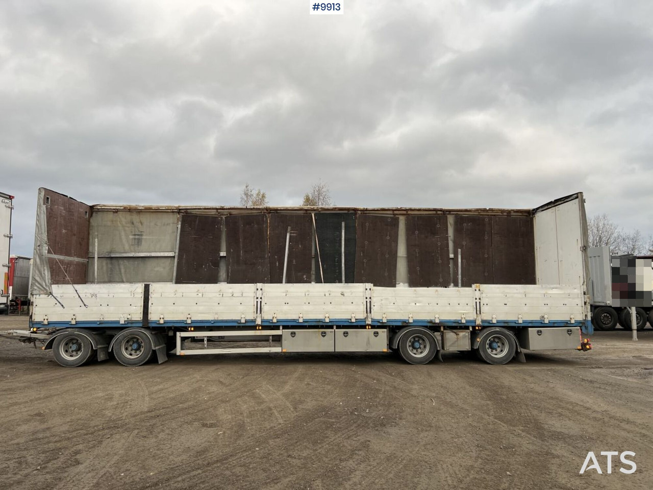 PARATOR SCV 18-20 Truck trailer with folding sides - Прицеп бортовой/ Платформа: фото 2 PARATOR SCV 18-20 Truck trailer with folding sides - Прицеп бортовой/ Платформа: фото 2