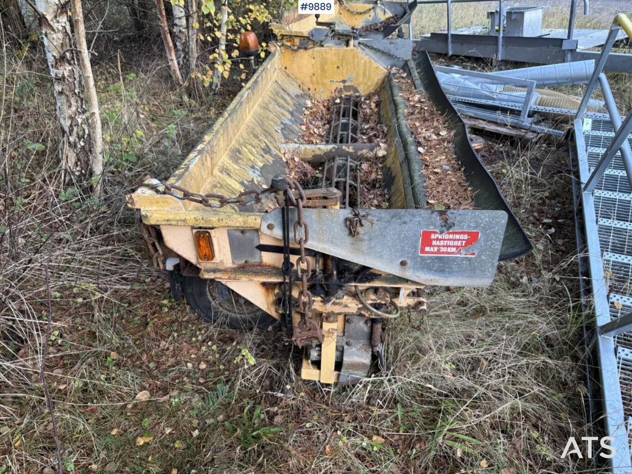 Sand spreader - Friggeråkers Verkstäder - Разбрасыватель песка/ Соли: фото 4 Sand spreader - Friggeråkers Verkstäder - Разбрасыватель песка/ Соли: фото 4