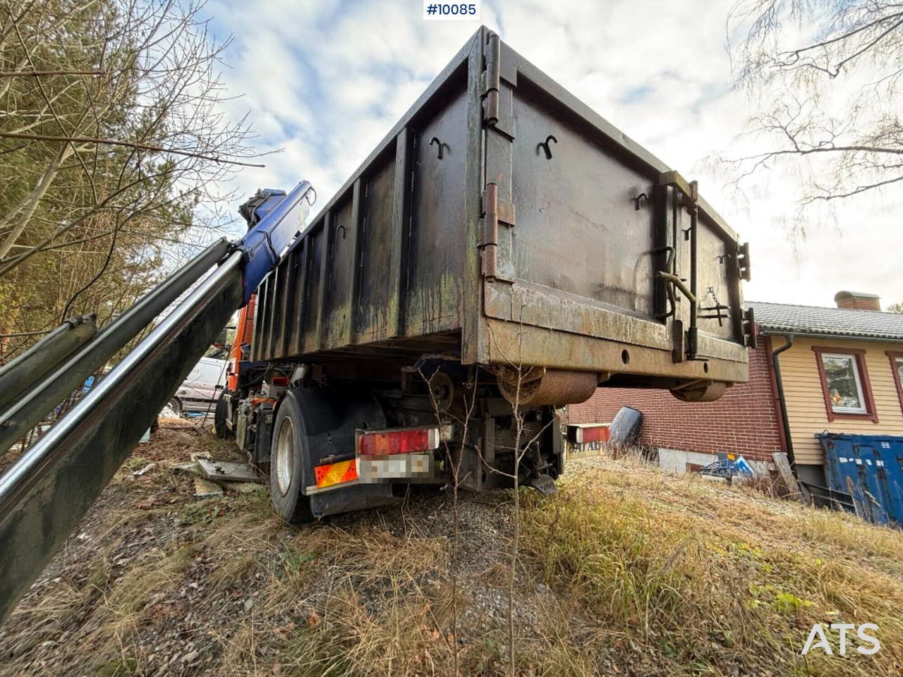 Крюковой мультилифт, Автоманипулятор Scania P94G 300 Crane truck with flatbed Rep. object: фото 8 Крюковой мультилифт, Автоманипулятор Scania P94G 300 Crane truck with flatbed Rep. object: фото 8