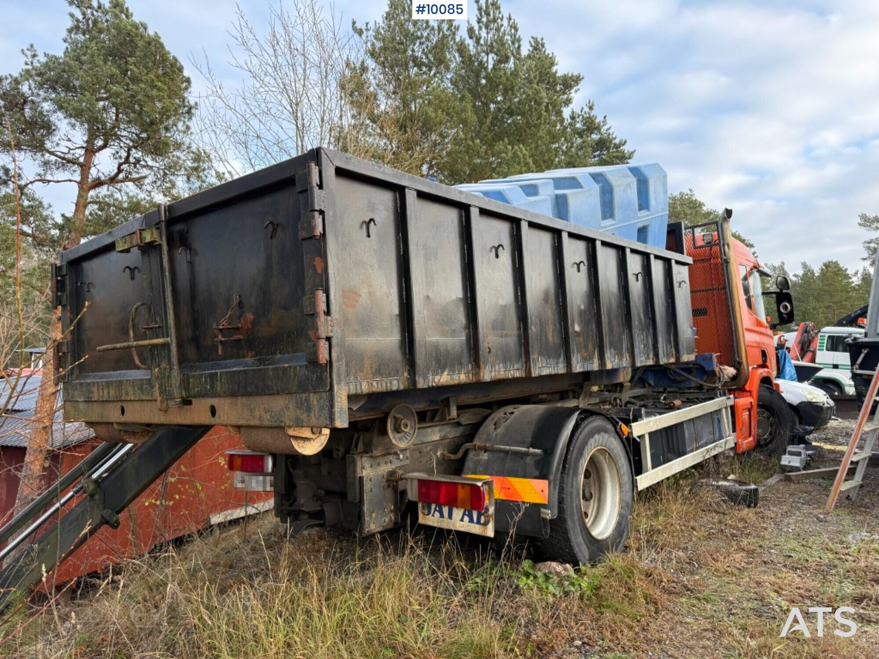 Крюковой мультилифт, Автоманипулятор Scania P94G 300 Crane truck with flatbed Rep. object: фото 6 Крюковой мультилифт, Автоманипулятор Scania P94G 300 Crane truck with flatbed Rep. object: фото 6
