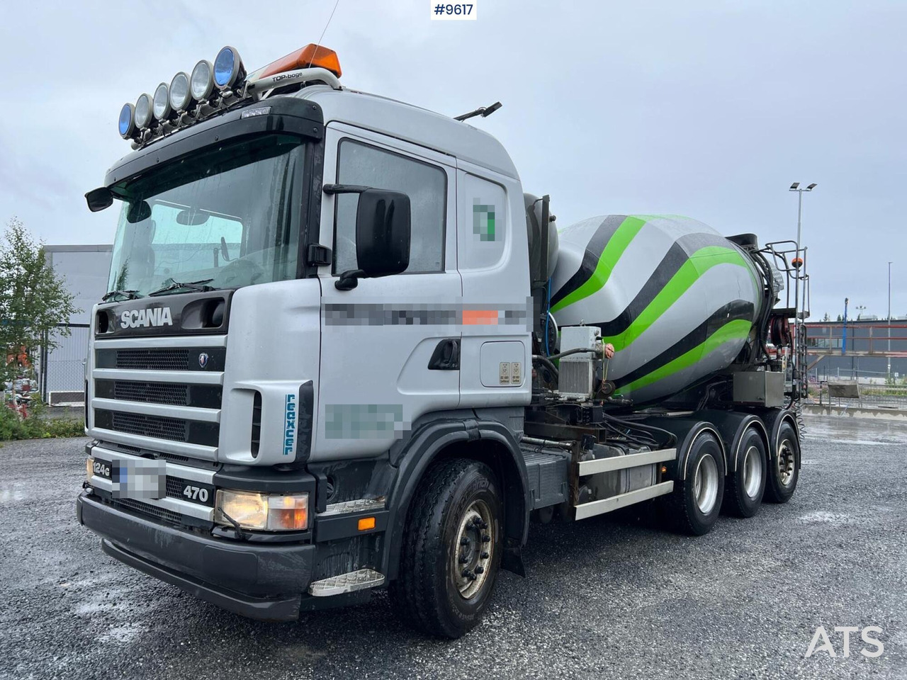 Scania R124 tridem with LAXO quick release / Concrete truck - Автобетоносмеситель: фото 1 Scania R124 tridem with LAXO quick release / Concrete truck - Автобетоносмеситель: фото 1