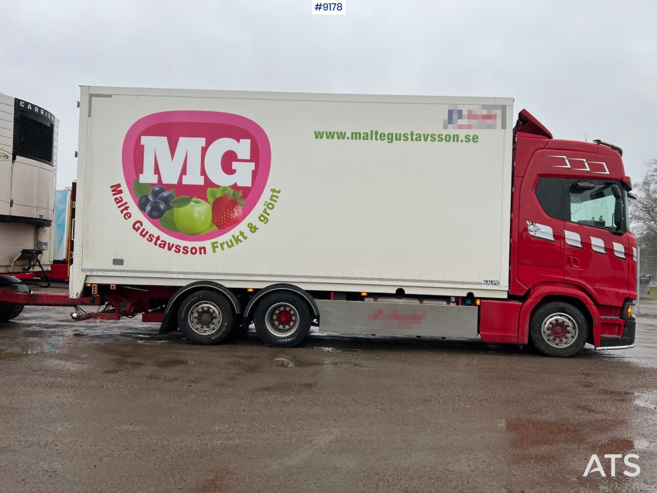 Рефрижератор Scania refrigerated truck with trailer double units and dolly: фото 10