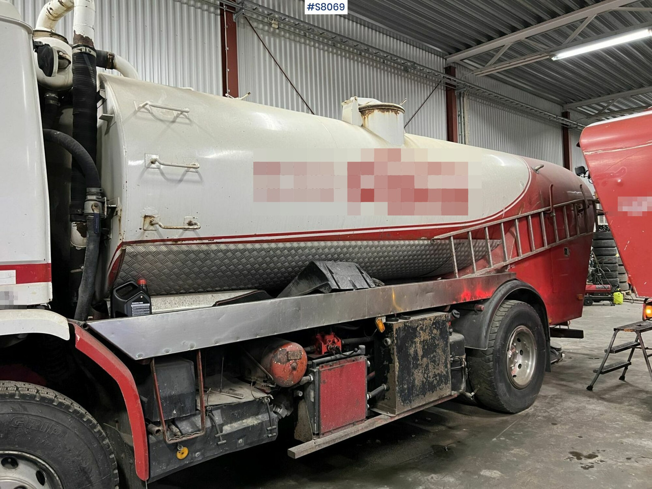 Suction/Combi truck, Scania P92H 4x2, Rep-object - Ассенизатор: фото 4 Suction/Combi truck, Scania P92H 4x2, Rep-object - Ассенизатор: фото 4