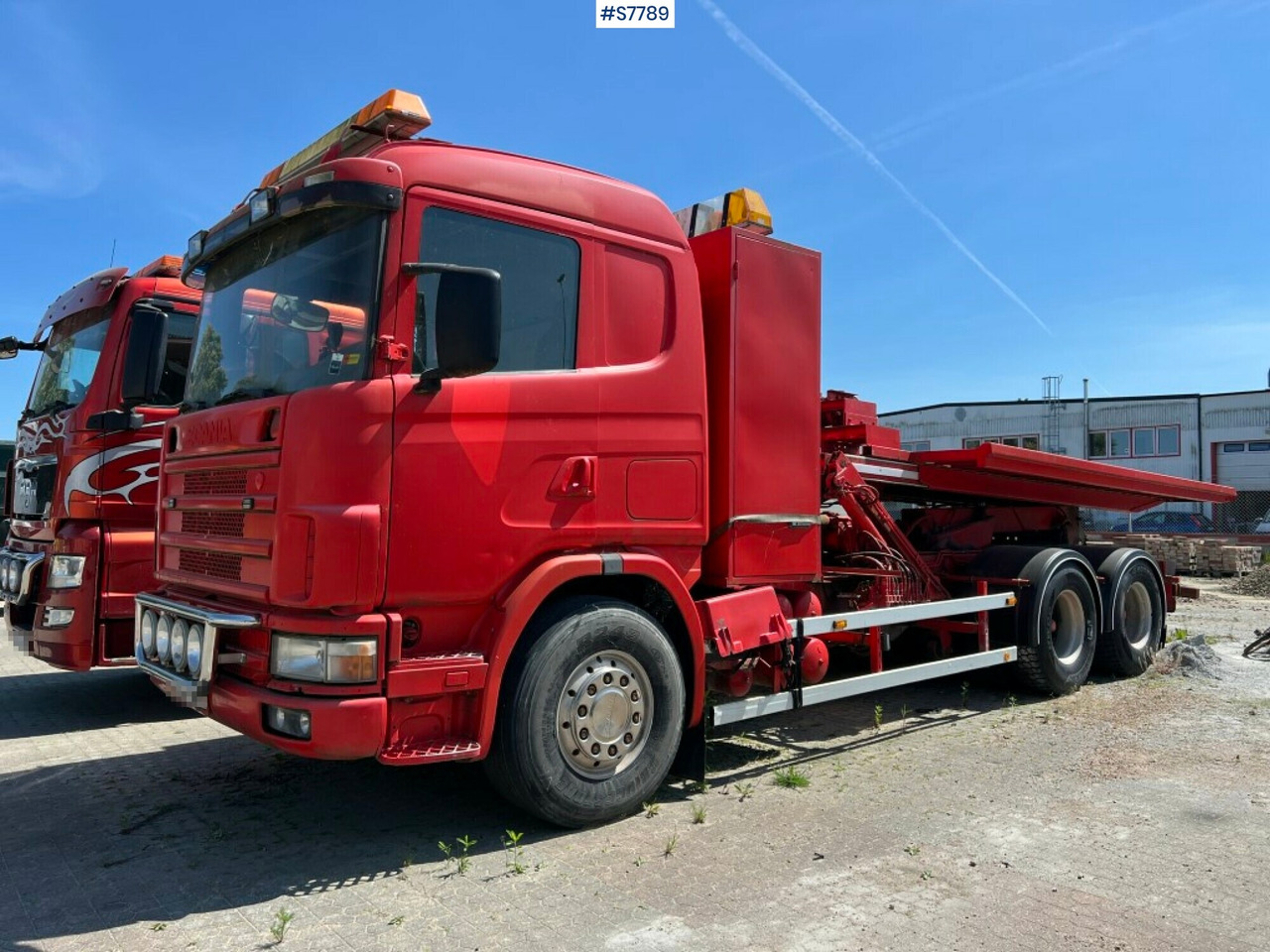 Tow truck with suspension device SCANIA R144 6X4 - Эвакуатор: фото 1 Tow truck with suspension device SCANIA R144 6X4 - Эвакуатор: фото 1