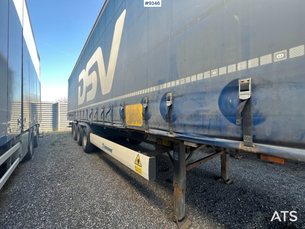Trailer - KRONE SD - Тентованный полуприцеп: фото 5 Trailer - KRONE SD - Тентованный полуприцеп: фото 5