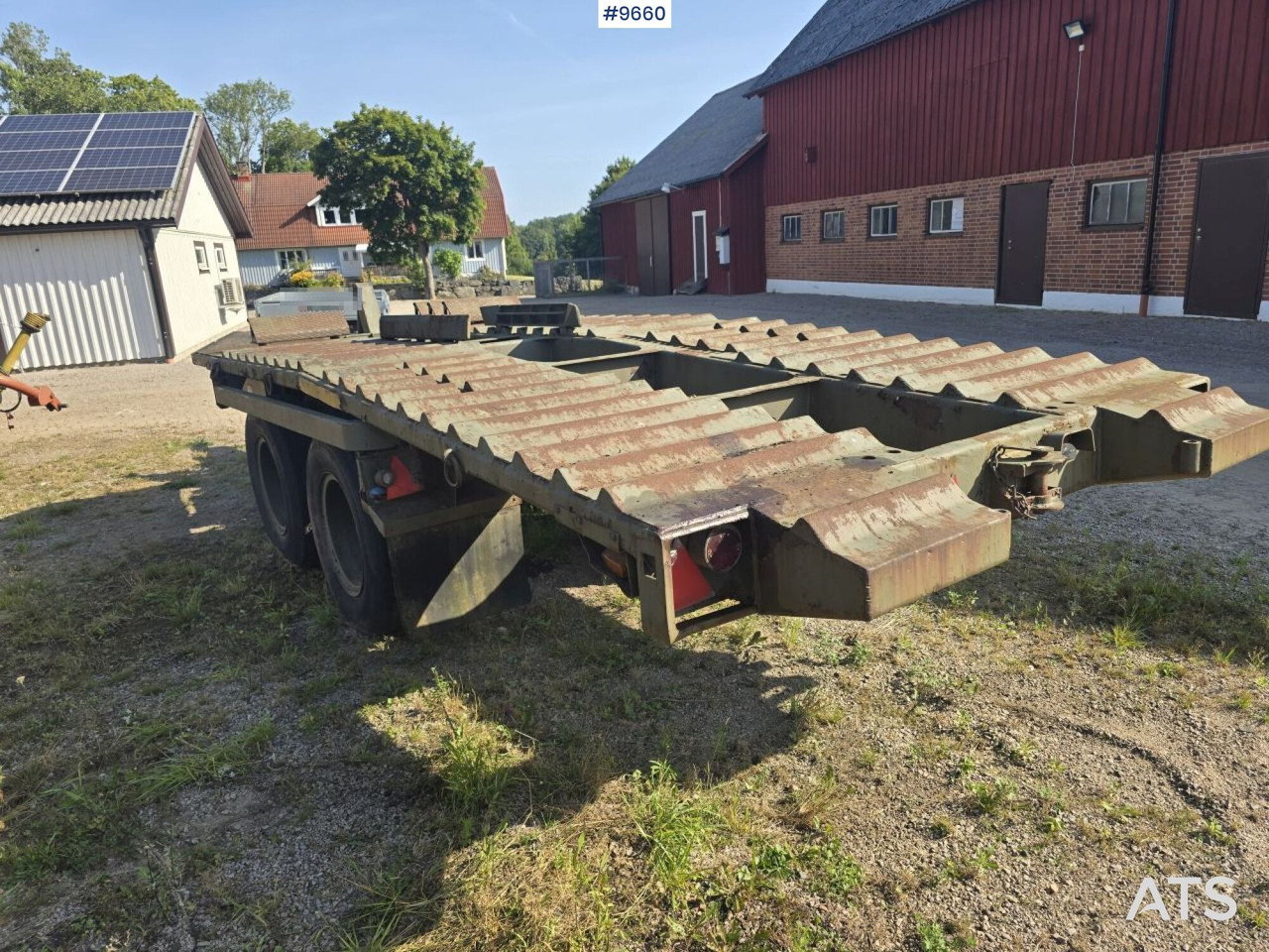 Transport trailer with automatic tipping - Самосвальный прицеп: фото 1 Transport trailer with automatic tipping - Самосвальный прицеп: фото 1