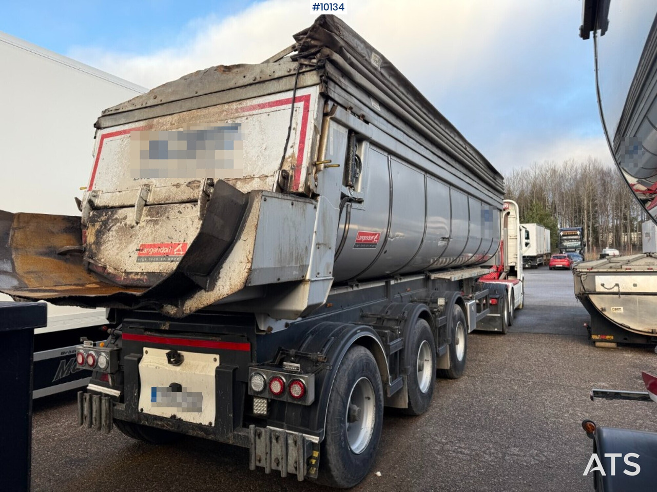 Tractor unit Volvo FH 540 6X4 with Langendorf tipper trailer - Тягач: фото 5 Tractor unit Volvo FH 540 6X4 with Langendorf tipper trailer - Тягач: фото 5