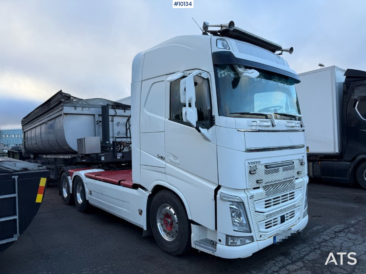 Tractor unit Volvo FH 540 6X4 with Langendorf tipper trailer - Тягач: фото 2 Tractor unit Volvo FH 540 6X4 with Langendorf tipper trailer - Тягач: фото 2