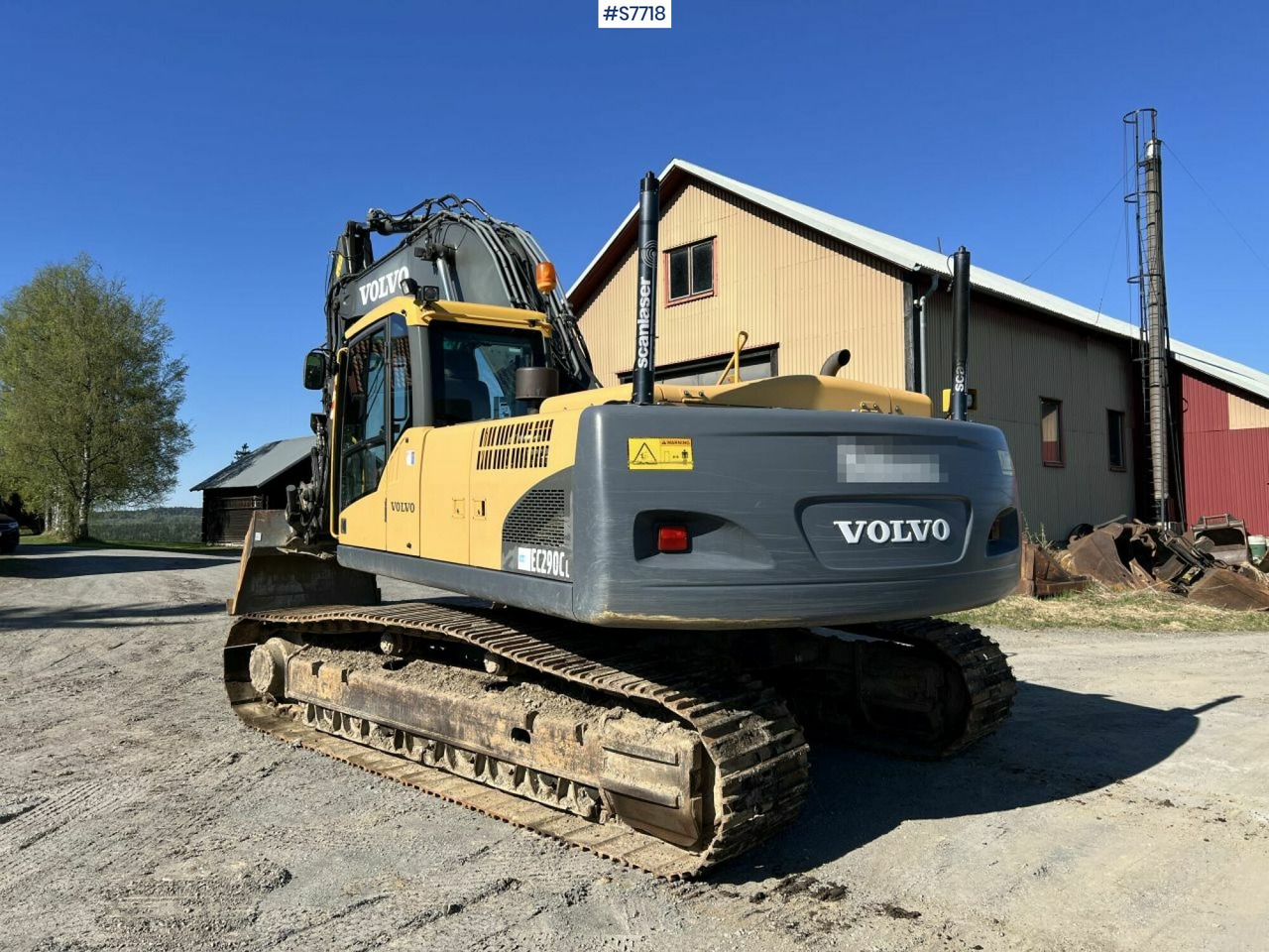 VOLVO EC 290 CL WITH DIGGING SYSTEM AND GEAR (SEE VIDEO) - Экскаватор: фото 4 VOLVO EC 290 CL WITH DIGGING SYSTEM AND GEAR (SEE VIDEO) - Экскаватор: фото 4