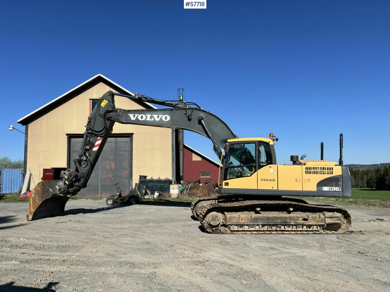 VOLVO EC 290 CL WITH DIGGING SYSTEM AND GEAR (SEE VIDEO) - Экскаватор: фото 2 VOLVO EC 290 CL WITH DIGGING SYSTEM AND GEAR (SEE VIDEO) - Экскаватор: фото 2