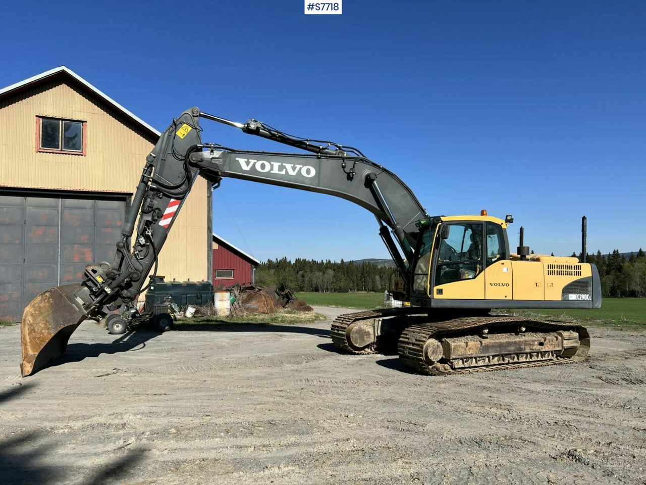 VOLVO EC 290 CL WITH DIGGING SYSTEM AND GEAR (SEE VIDEO) - Экскаватор: фото 1 VOLVO EC 290 CL WITH DIGGING SYSTEM AND GEAR (SEE VIDEO) - Экскаватор: фото 1