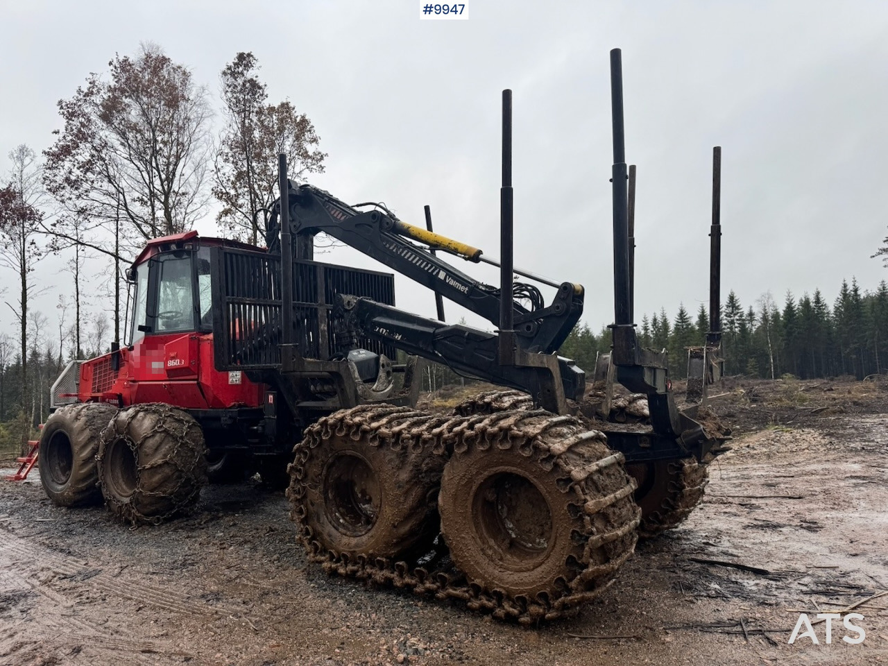 Valmet 860 forwarder (VIDEO) - Форвардер: фото 4 Valmet 860 forwarder (VIDEO) - Форвардер: фото 4