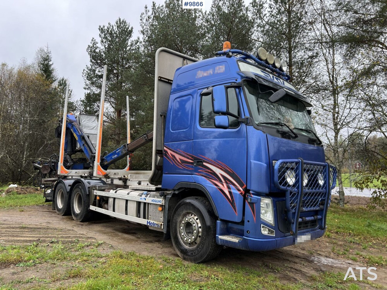 Volvo FH D13 Timber truck with Palfinger M110 crane - Лесовоз: фото 1 Volvo FH D13 Timber truck with Palfinger M110 crane - Лесовоз: фото 1