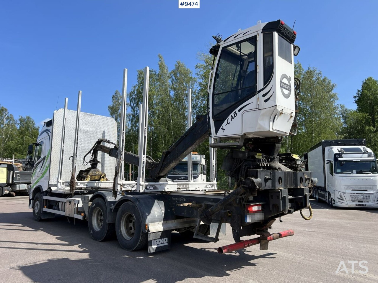 Volvo FH13 Logging truck with Loglift 105S crane - Лесовоз: фото 5 Volvo FH13 Logging truck with Loglift 105S crane - Лесовоз: фото 5