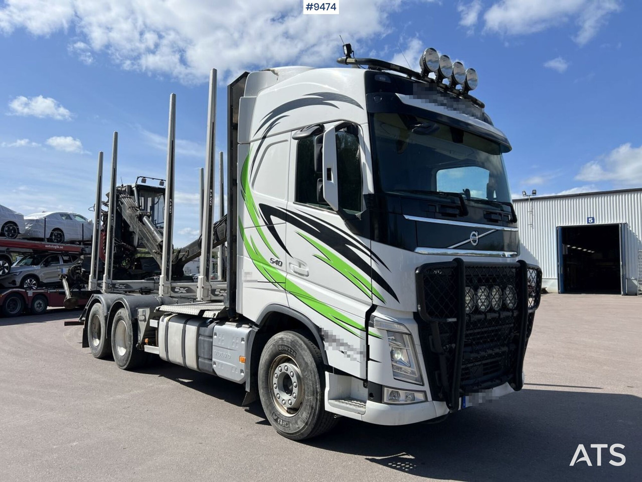 Volvo FH13 Logging truck with Loglift 105S crane - Лесовоз: фото 2 Volvo FH13 Logging truck with Loglift 105S crane - Лесовоз: фото 2