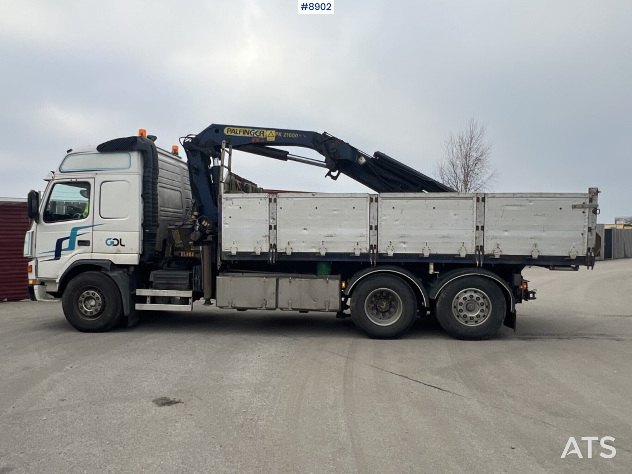 Volvo FM7 6*2 crane truck (VIDEO) - Автоманипулятор: фото 4 Volvo FM7 6*2 crane truck (VIDEO) - Автоманипулятор: фото 4