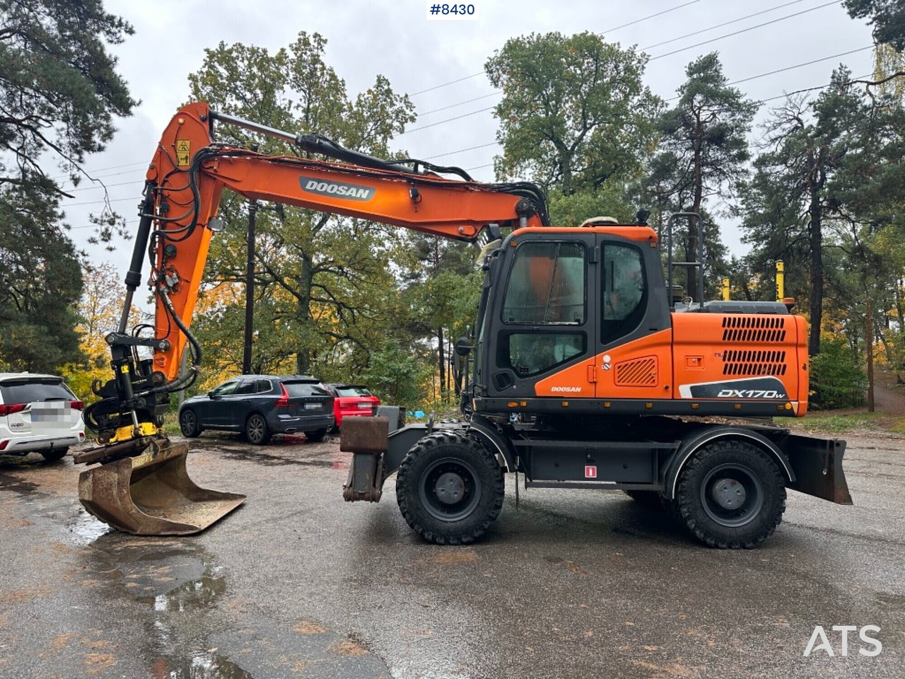 Wheeled Excavator Doosan DX170W (See video) - Колёсный экскаватор: фото 2 Wheeled Excavator Doosan DX170W (See video) - Колёсный экскаватор: фото 2
