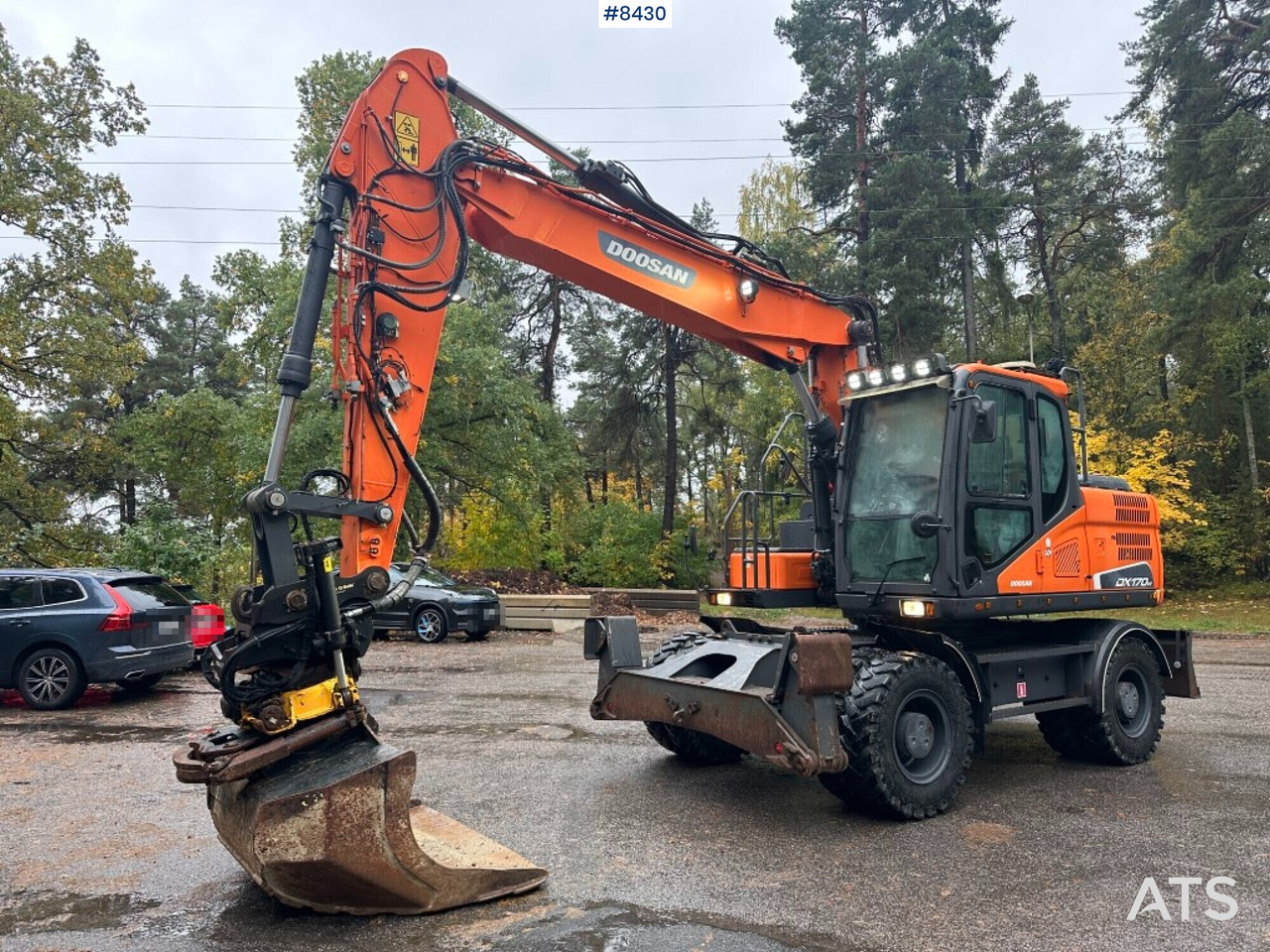 Wheeled Excavator Doosan DX170W (See video) - Колёсный экскаватор: фото 1 Wheeled Excavator Doosan DX170W (See video) - Колёсный экскаватор: фото 1