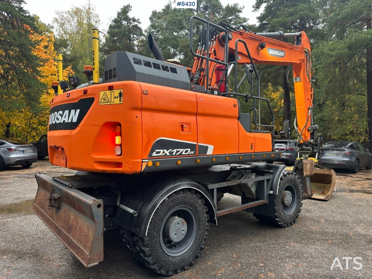 Wheeled Excavator Doosan DX170W (See video) - Колёсный экскаватор: фото 5 Wheeled Excavator Doosan DX170W (See video) - Колёсный экскаватор: фото 5