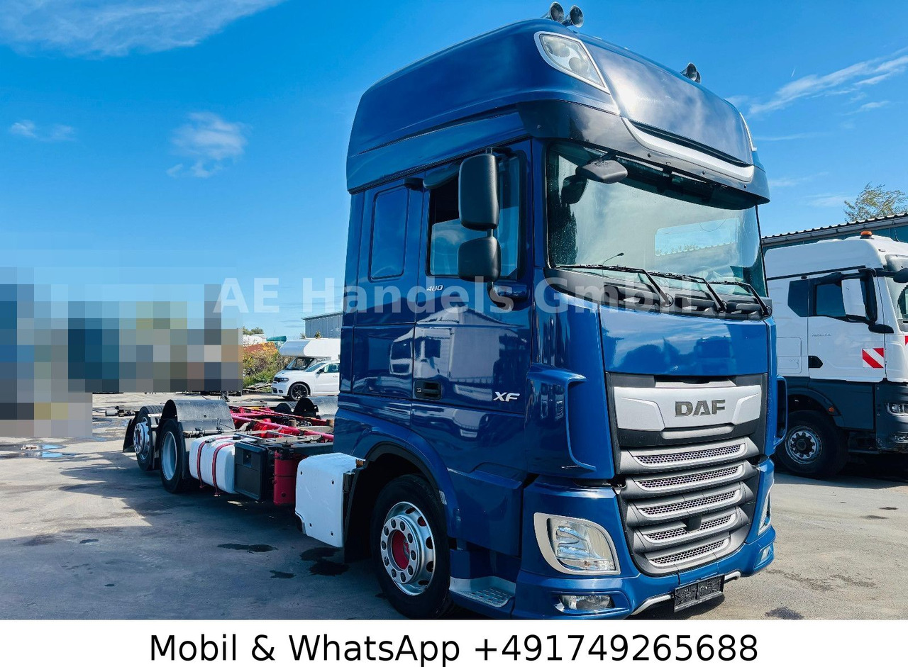 DAF XF 480 SSC LL BDF *Retarder/Lenk+Lift/ACC/2xTank - Грузовик-контейнеровоз/ Сменный кузов: фото 1 DAF XF 480 SSC LL BDF *Retarder/Lenk+Lift/ACC/2xTank - Грузовик-контейнеровоз/ Сменный кузов: фото 1