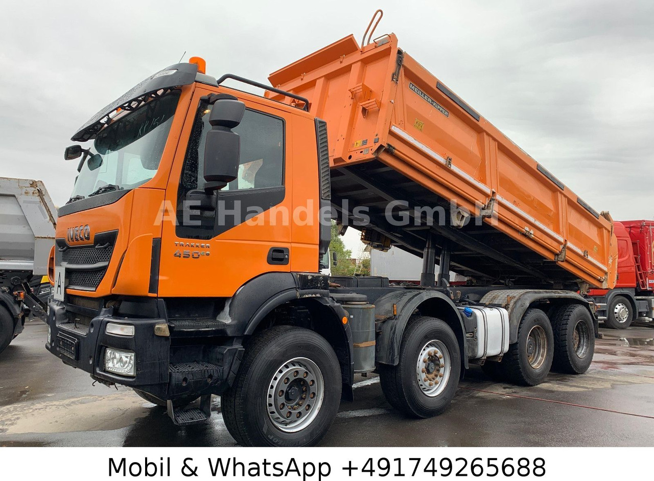 Iveco Trakker 450 E6 BB 8x4 Meiler *13m³/Bordmatik/AP - Самосвал: фото 3 Iveco Trakker 450 E6 BB 8x4 Meiler *13m³/Bordmatik/AP - Самосвал: фото 3