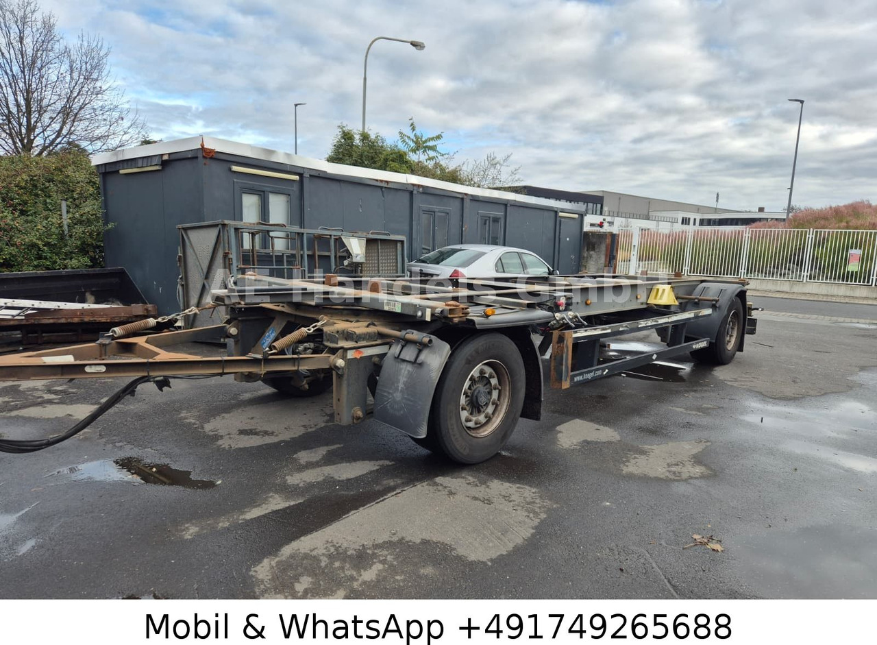 Прицеп-контейнеровоз/ Сменный кузов Kögel AW 18 BDF Drehschemel *Scheibenbremsen/Vollluft: фото 6