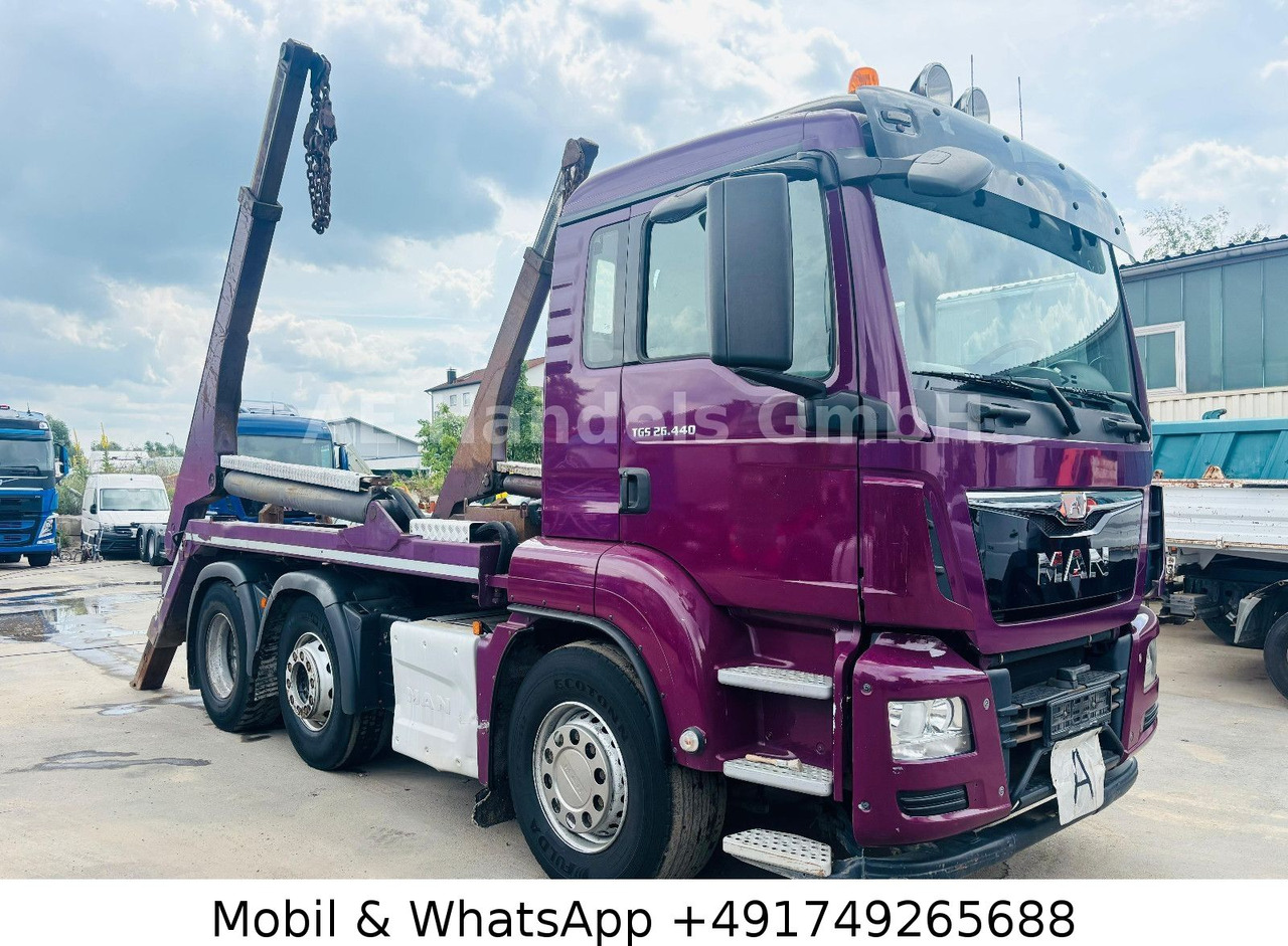 MAN TGS 26.440 BL 6x2 *Retarder/HYVA-NG2018TAXL - Самосвал, Автоманипулятор: фото 1 MAN TGS 26.440 BL 6x2 *Retarder/HYVA-NG2018TAXL - Самосвал, Автоманипулятор: фото 1