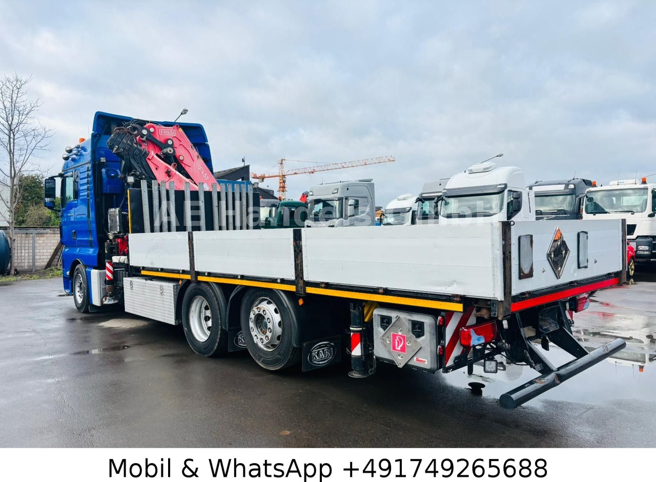 MAN TGX 26.540 XLX BL 6x2 FASSI F455 *Funk/Lenk+Lift - Грузовик бортовой/ Платформа, Автоманипулятор: фото 4 MAN TGX 26.540 XLX BL 6x2 FASSI F455 *Funk/Lenk+Lift - Грузовик бортовой/ Платформа, Автоманипулятор: фото 4