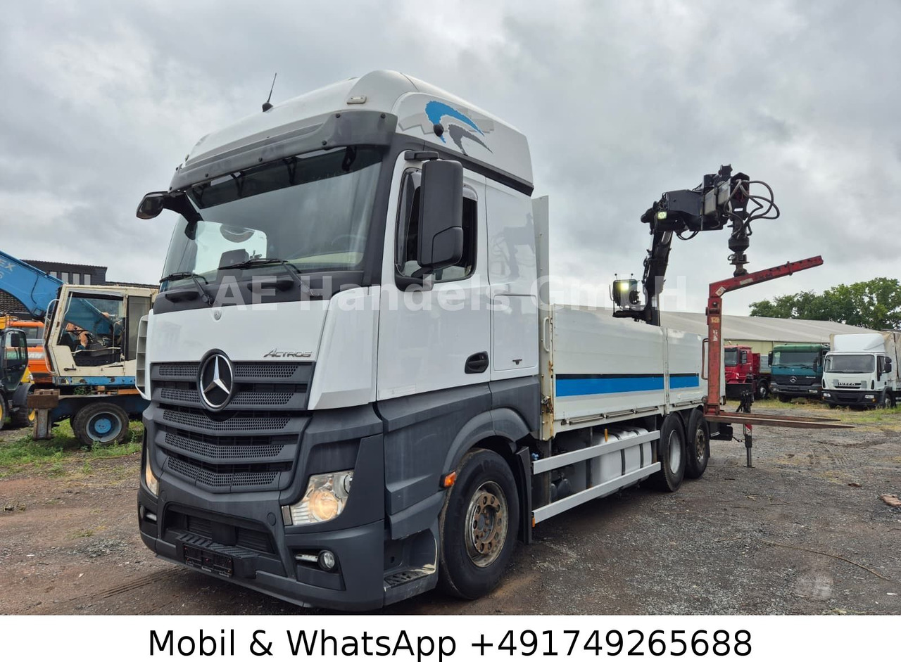 Mercedes-Benz Actros IV 2646 L LL 6x2 *Retarder/Hiab-177K-Pro - Грузовик бортовой/ Платформа, Автоманипулятор: фото 1 Mercedes-Benz Actros IV 2646 L LL 6x2 *Retarder/Hiab-177K-Pro - Грузовик бортовой/ Платформа, Автоманипулятор: фото 1