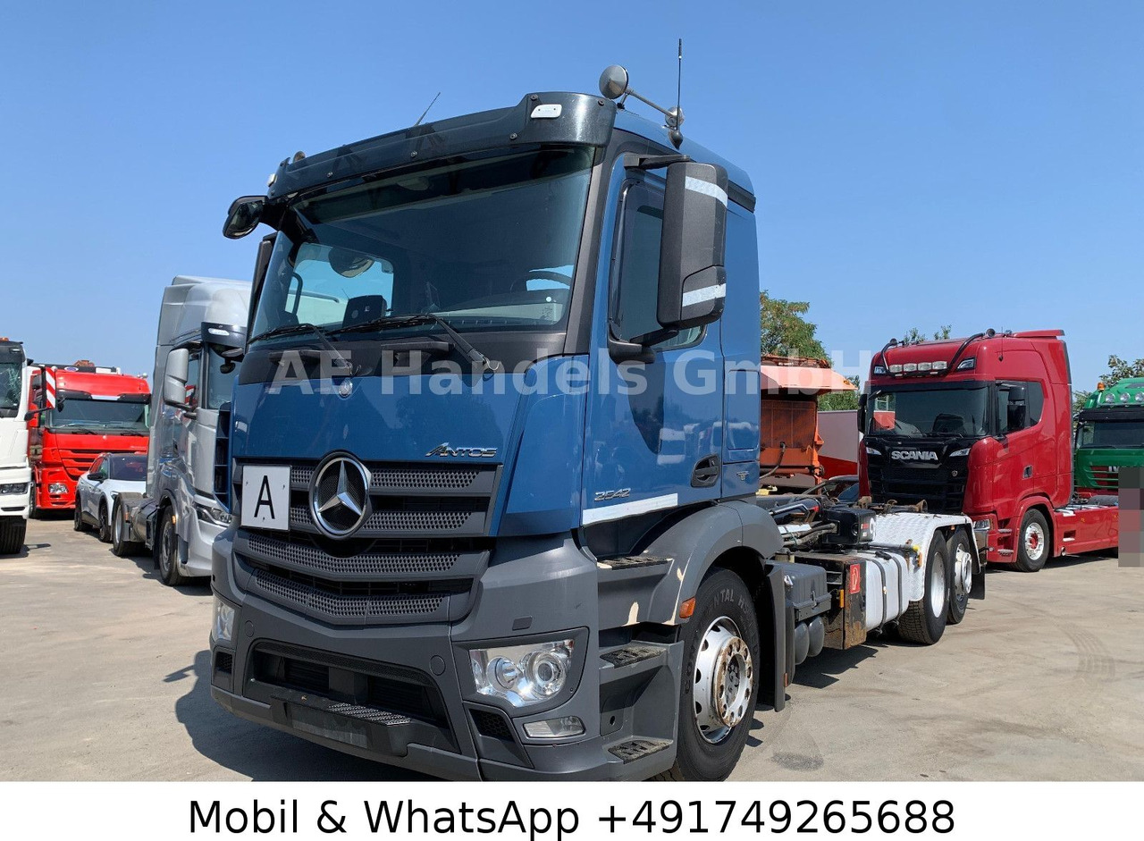 Mercedes-Benz Antos 2542 M LL *Retarder/Hiab-XR21S56/Lenk+Lift - Крюковой мультилифт, Автоманипулятор: фото 1 Mercedes-Benz Antos 2542 M LL *Retarder/Hiab-XR21S56/Lenk+Lift - Крюковой мультилифт, Автоманипулятор: фото 1