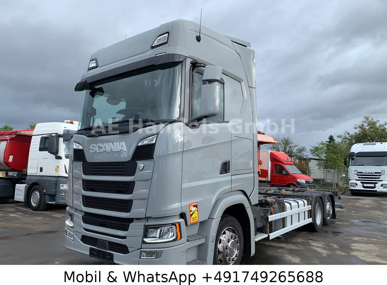 Scania S450 HighLine BDF *Retarder/Lenk+Lift/Multi/LBW - Грузовик-контейнеровоз/ Сменный кузов: фото 1 Scania S450 HighLine BDF *Retarder/Lenk+Lift/Multi/LBW - Грузовик-контейнеровоз/ Сменный кузов: фото 1