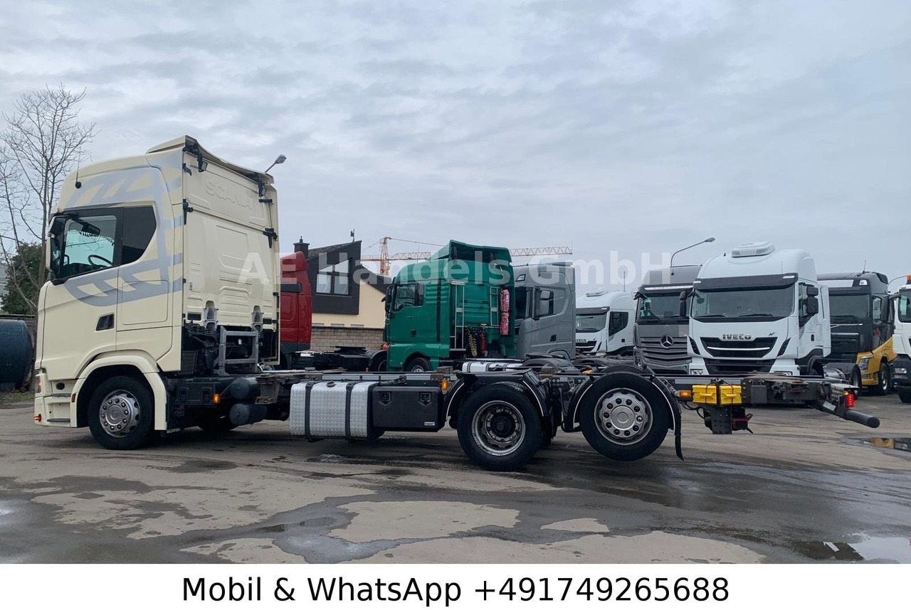 Грузовик-контейнеровоз/ Сменный кузов Scania S450 HighLine LL 6x2 BDF*Retarder/AHK/2xTank/ACC: фото 7 Грузовик-контейнеровоз/ Сменный кузов Scania S450 HighLine LL 6x2 BDF*Retarder/AHK/2xTank/ACC: фото 7