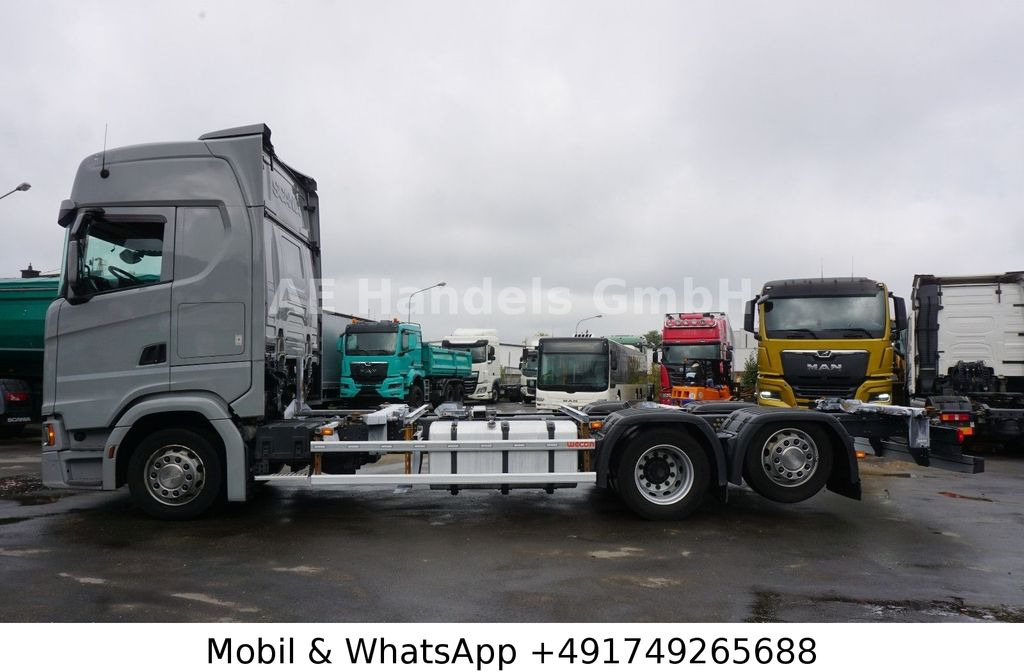 Грузовик-контейнеровоз/ Сменный кузов Scania S450 HighLine LL *Retarder/BDF/Lenk+Lift/ACC/LDW: фото 6