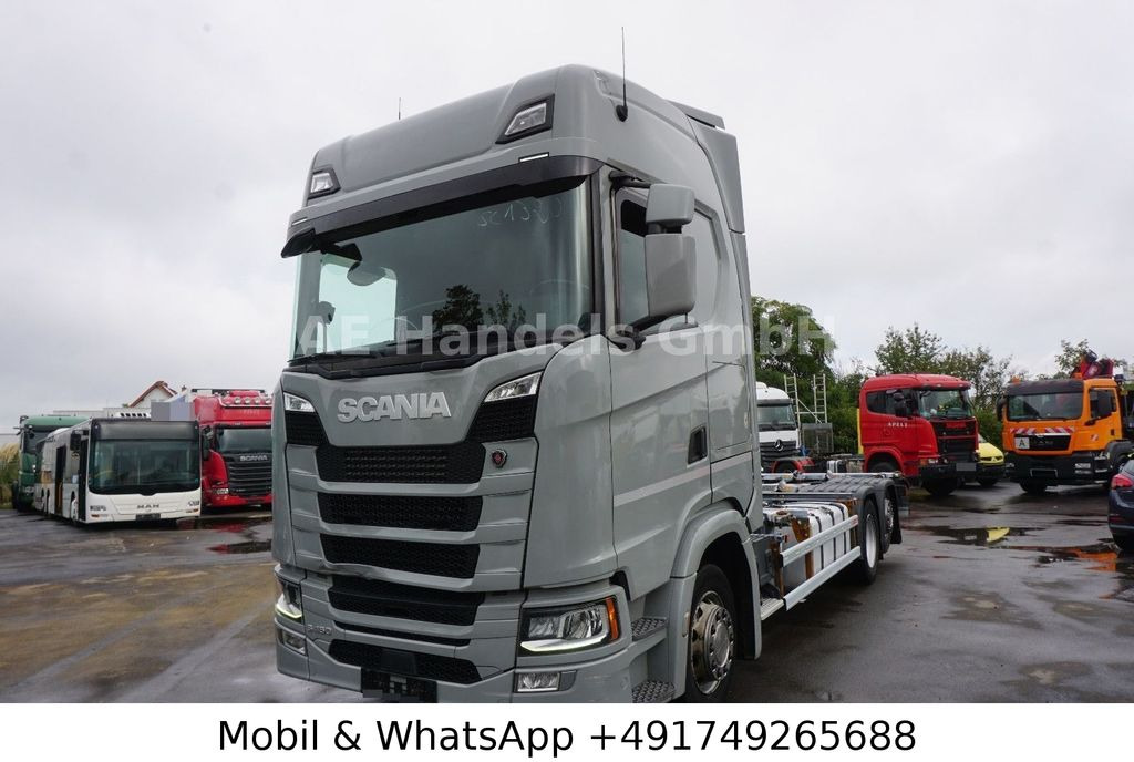 Грузовик-контейнеровоз/ Сменный кузов Scania S450 HighLine LL *Retarder/BDF/Lenk+Lift/ACC/LDW: фото 7