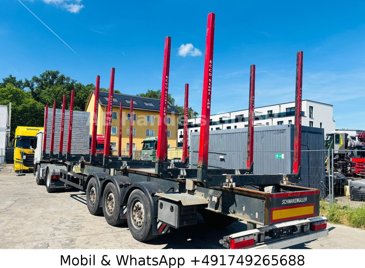Schwarzmüller S1 Y-Serie Lang-Holz *8x Rungen/Liftachse/Alcoa - Полуприцеп лесовоз: фото 4 Schwarzmüller S1 Y-Serie Lang-Holz *8x Rungen/Liftachse/Alcoa - Полуприцеп лесовоз: фото 4